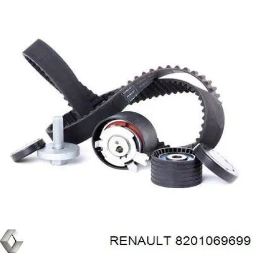 Pasek rozrządu Renault (RVI) 8201069699 cena, od 45,15 USD