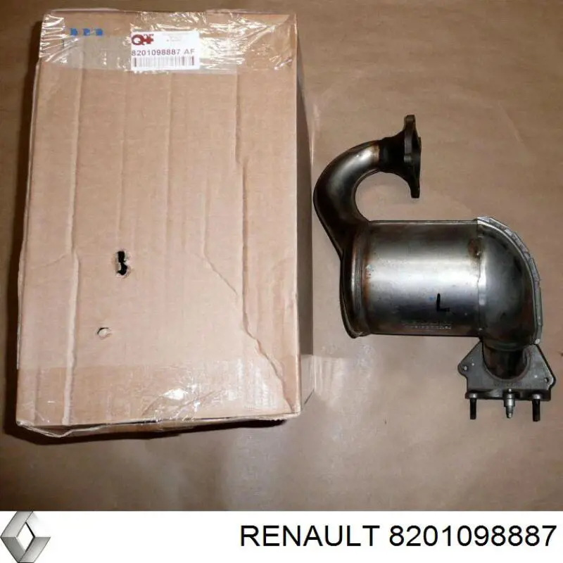 Do koszyka 8201166555 Renault (RVI) Konwerter-katalizator