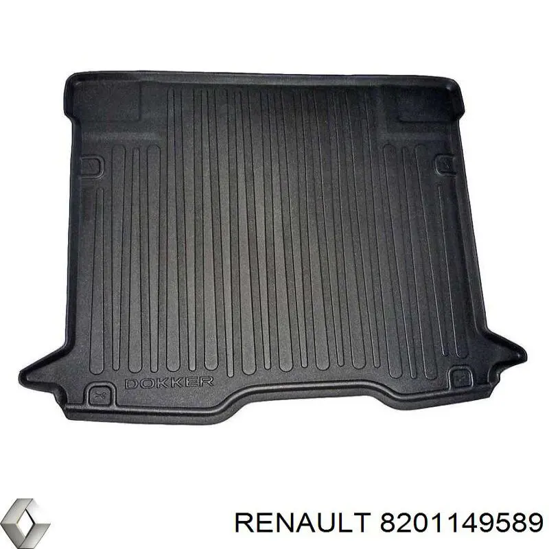 Dywaniki przód+tył, komplet do Renault DOKKER  