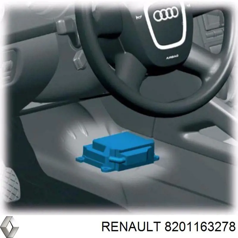 8201163278 Renault (RVI) Sterownik poduszki bezpieczeństwa