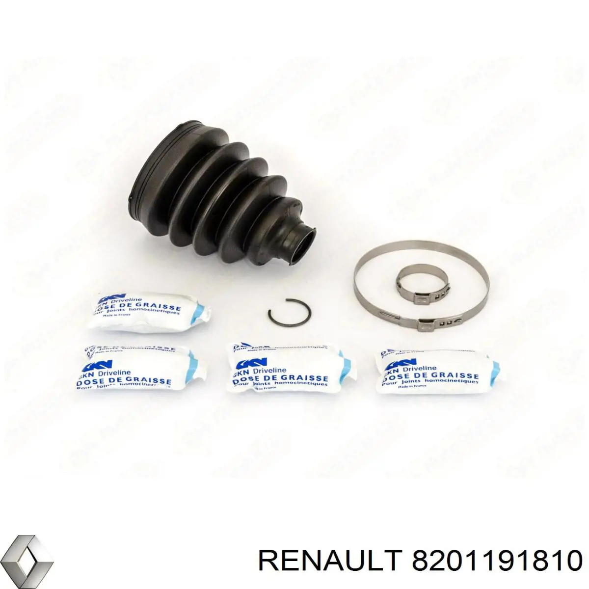 8201191810 Renault (RVI) Osłona przegubu homokinetycznego półosi przedniej zewnętrzna