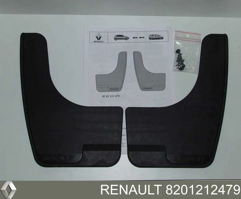 Chlapacze tylne, komplet Renault Laguna III hatchback (BT0, BT1) (2007 - 2015) cena, od 22,83 USD