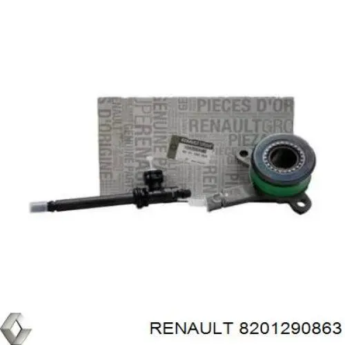 Cylinder roboczy sprzęgła (wysprzęglik) w komplecie z łożyskiem wyciskowym Renault (RVI) 8201290863 cena, od 92,60 USD
