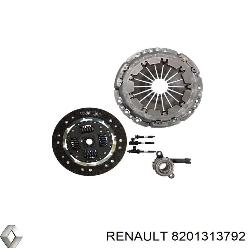 Do koszyka 8201313792 Renault (RVI) Tarcza sprzęgła