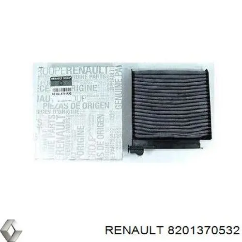 Do koszyka 8201370532 Renault (RVI) Filtr kabiny