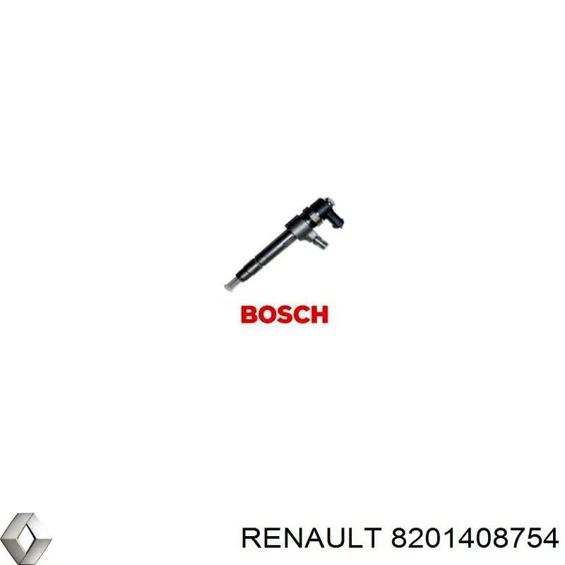 8201408754 Renault (RVI) Wtryskiwacz paliwa