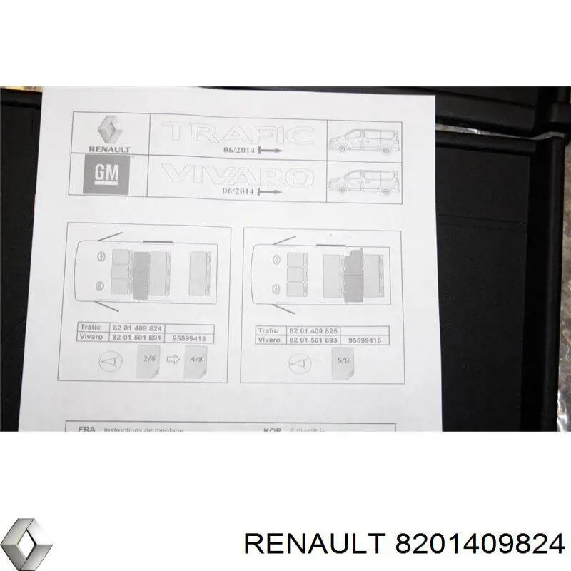 Do koszyka 8201409824 Renault (RVI) 