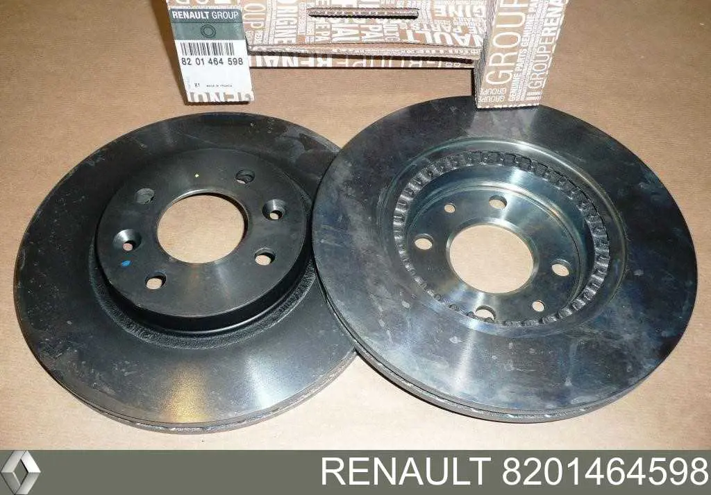8201464598 Renault (RVI) Tarcza hamulcowa przednia