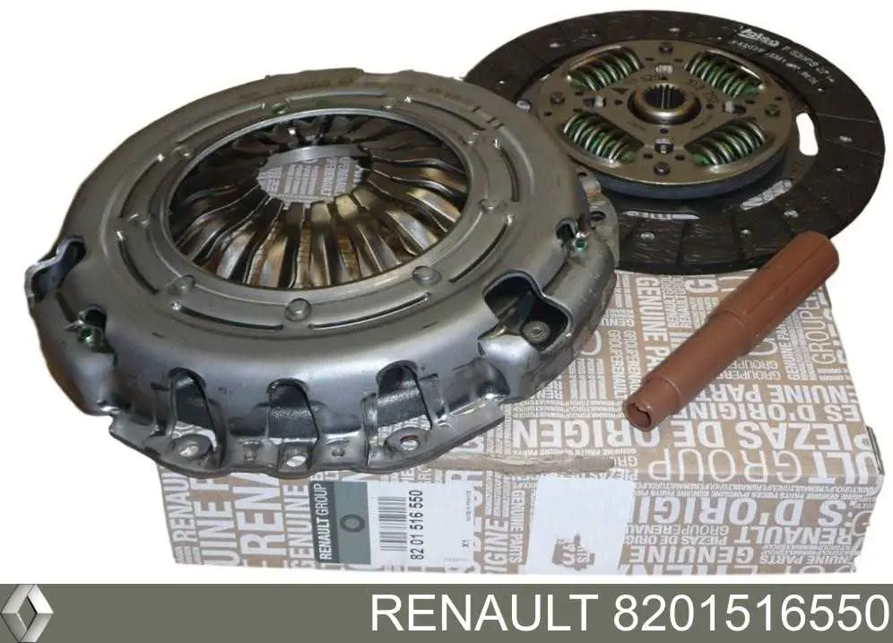 8201516550 Renault (RVI) zestaw sprzęgła (3 części)