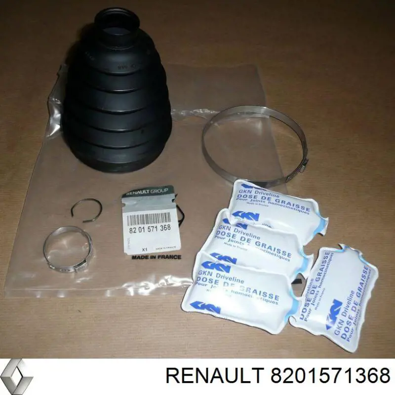 8201571368 Renault (RVI) Osłona przegubu homokinetycznego półosi przedniej zewnętrzna