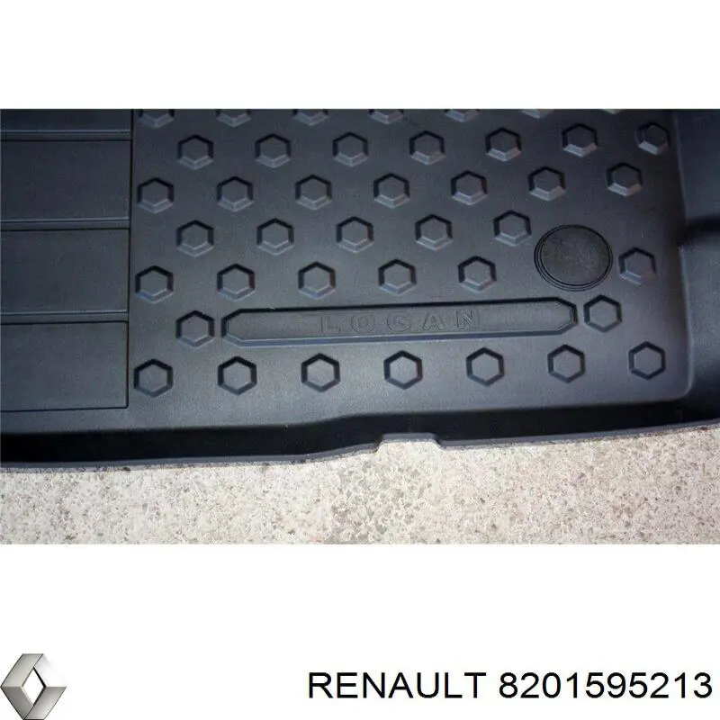 Dywaniki przód+tył, komplet Renault (RVI) 8201595213 cena, od 76,27 USD
