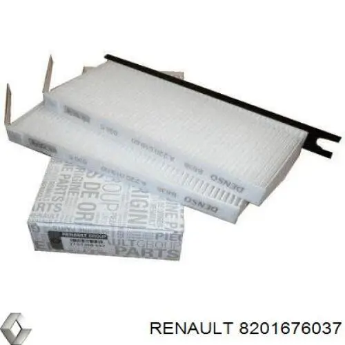 Do koszyka 8201676037 Renault (RVI) Filtr kabiny