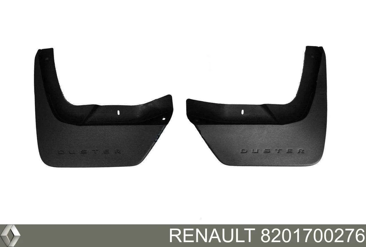 Chlapacze tylne, komplet do Dacia Duster  HM