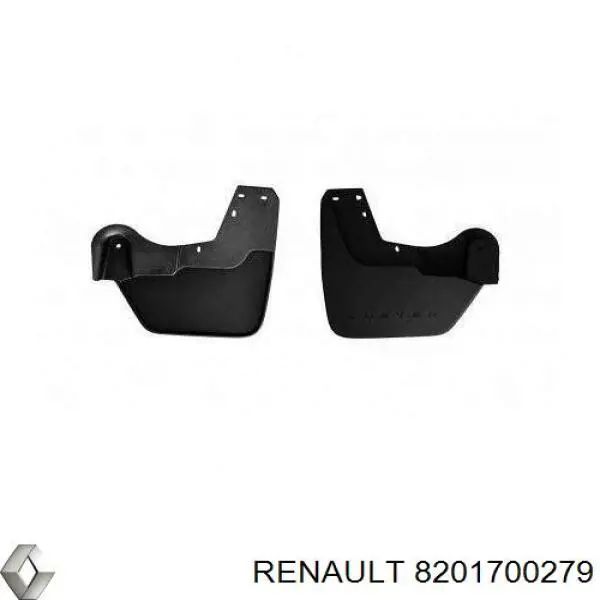 Chlapacze przednie, zestaw do Dacia Duster  HM