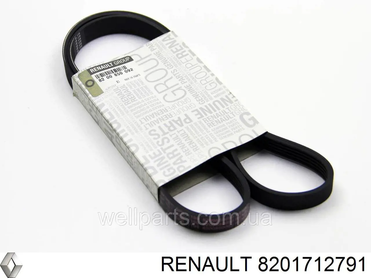 8201712791 Renault (RVI) Pasek napędowy mechanizmów, zestaw