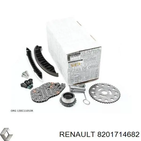 Łańcuch rozrządu, zestaw Renault (RVI) 8201714682 cena, od 116,62 USD