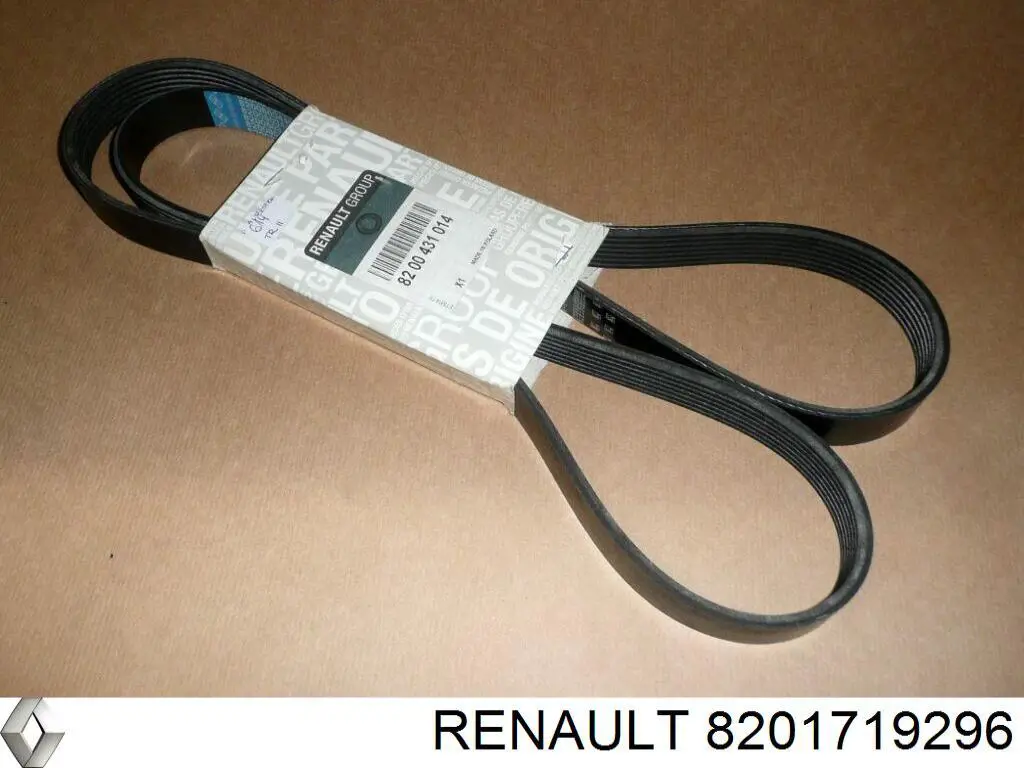 Do koszyka 8201719296 Renault (RVI) Pasek napędowy mechanizmów, zestaw