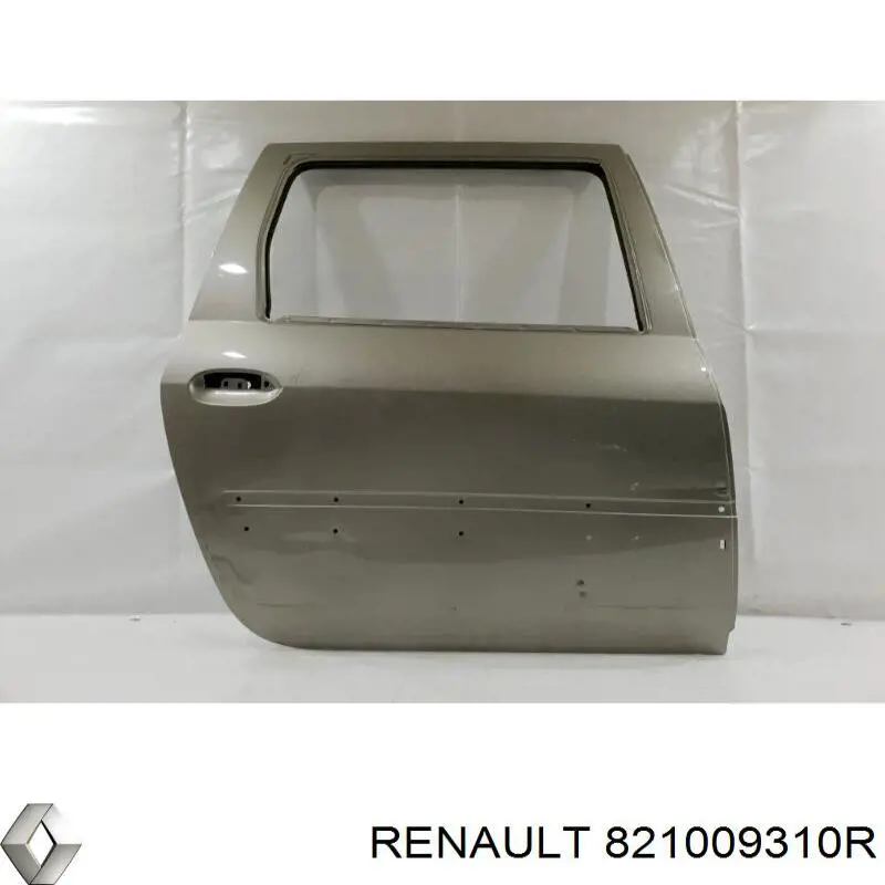 Drzwi tylne prawe do Dacia Logan I  MCV KS