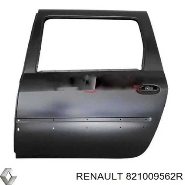 821009562R Renault (RVI) Drzwi tylne prawe