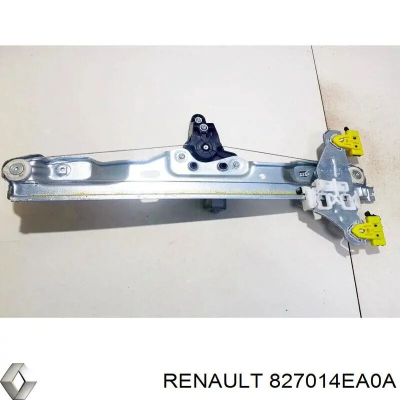 Mechanizm podnoszenia szyby drzwi tylnych lewych Renault (RVI) 827014EA0A