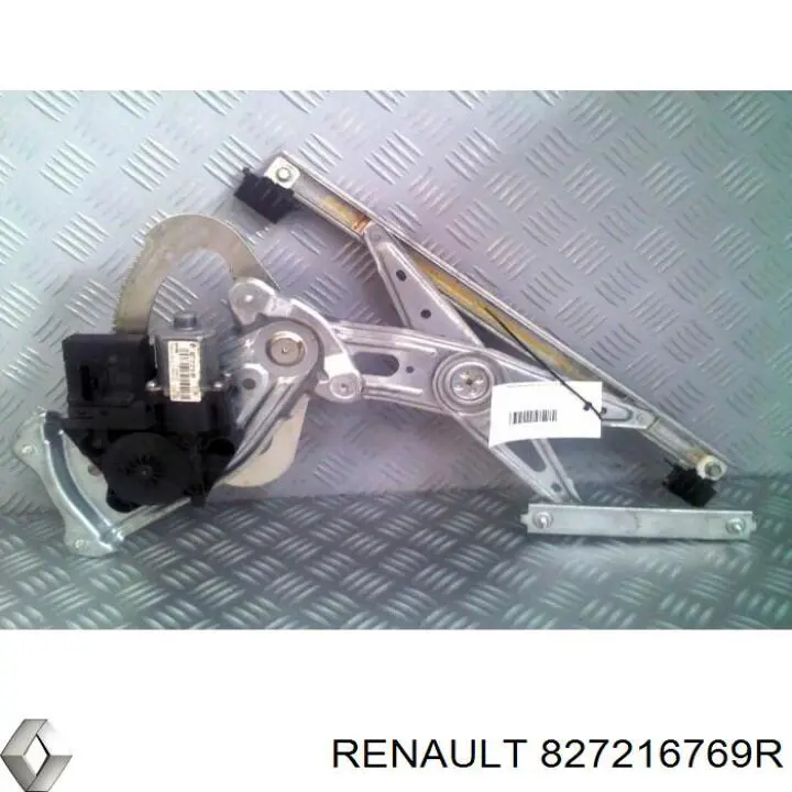 827216769R Renault (RVI) Mechanizm podnoszenia szyby drzwi tylnych lewych
