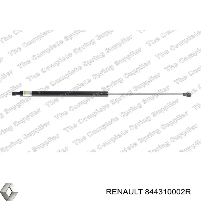 Do koszyka 844310002R Renault (RVI) Amortyzator klapy bagażnika (3/5 drzwi-tylnych)