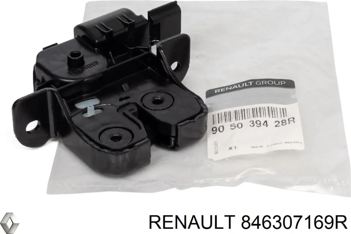 Zamek klapy bagażnika (3/5 drzwi tylnych) Renault (RVI) 846307169R cena, od 34,05 USD