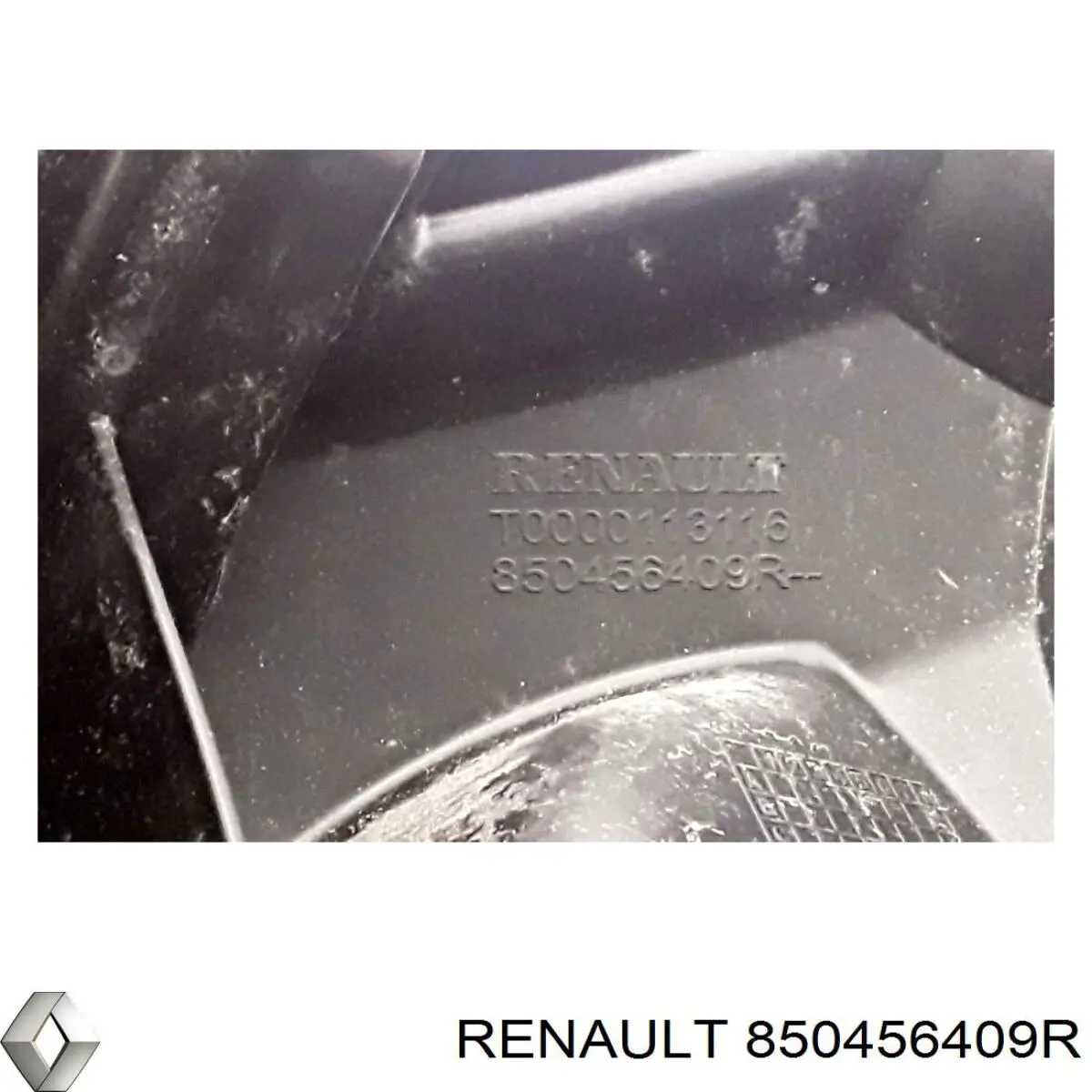 Do koszyka 850456409R Renault (RVI) Wspornik zderzaka tylnego lewy