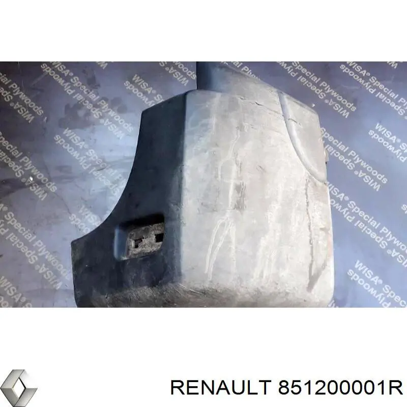 851200001R Renault (RVI) Zderzak tylny, prawa część