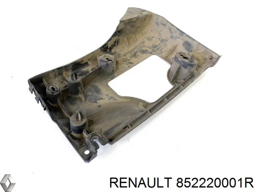 Do koszyka 852220001R Renault (RVI) Wspornik zderzaka tylnego prawy