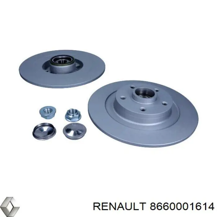 Tarcza hamulcowa tylna Renault (RVI) 8660001614 cena, od 75,58 USD