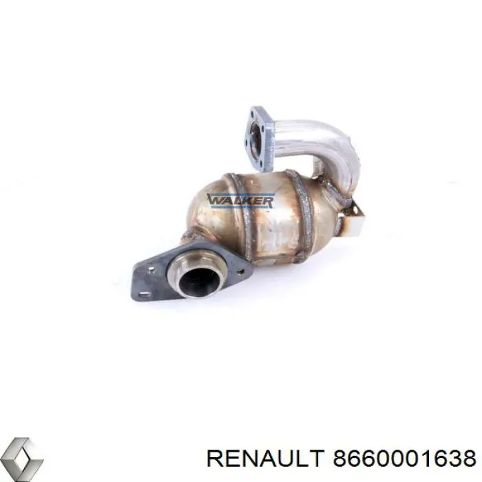 8660001638 Renault (RVI) Konwerter-katalizator