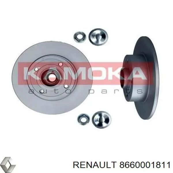 Tarcza hamulcowa tylna Renault (RVI) 8660001811 cena, od 41,17 USD