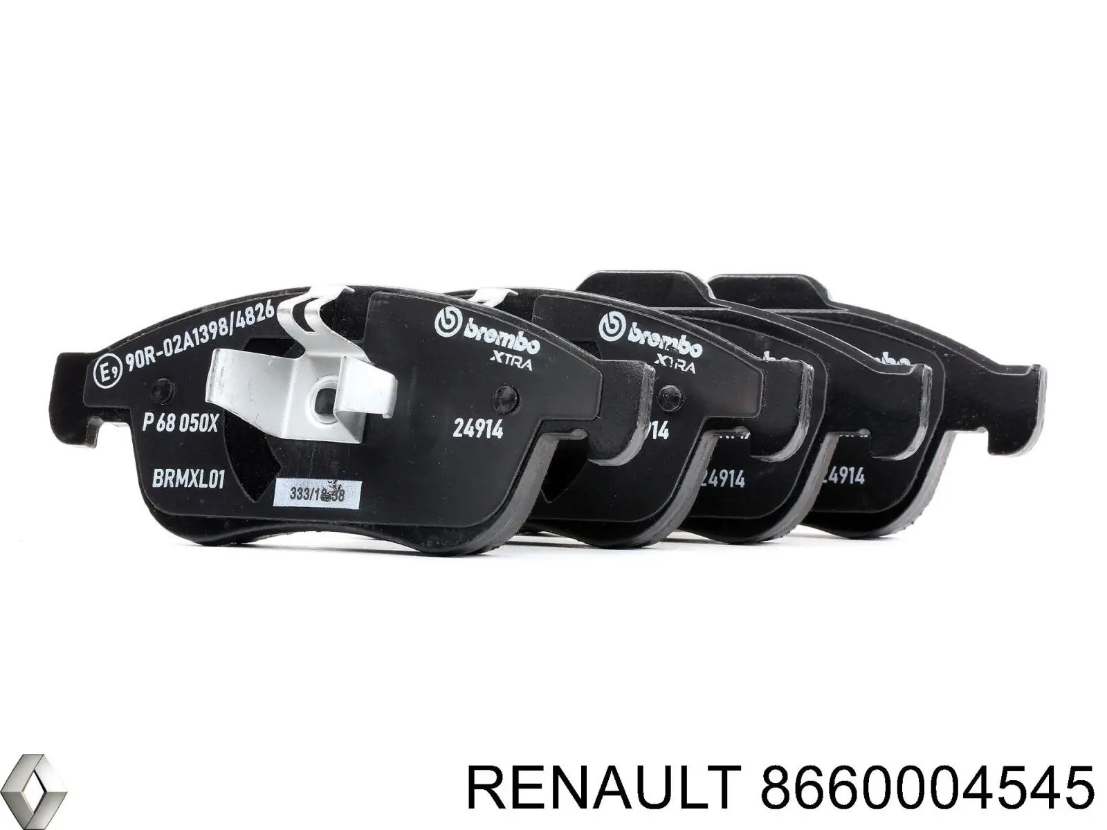 Klocki hamulcowe przednie tarczowe Renault (RVI) 8660004545 cena, od 26,27 USD