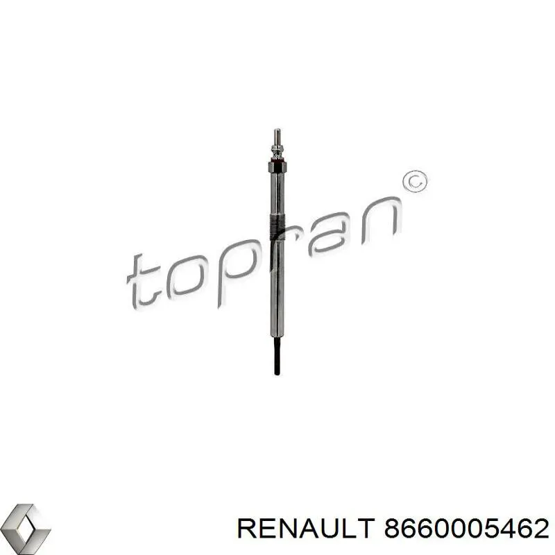 Do koszyka 8660005462 Renault (RVI) Świeca żarowa