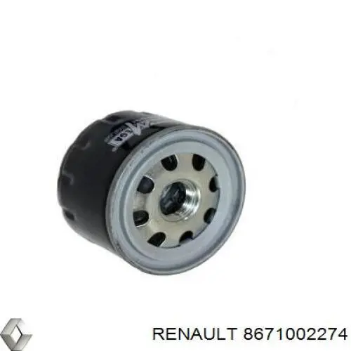 Do koszyka 8671002274 Renault (RVI) Filtr oleju