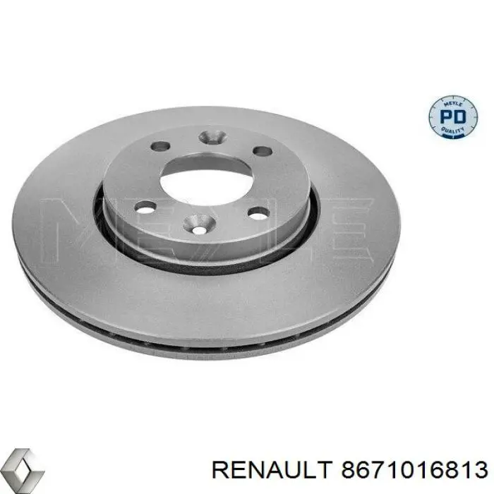 Tarcza hamulcowa przednia Renault (RVI) 8671016813 cena, od 32,85 USD