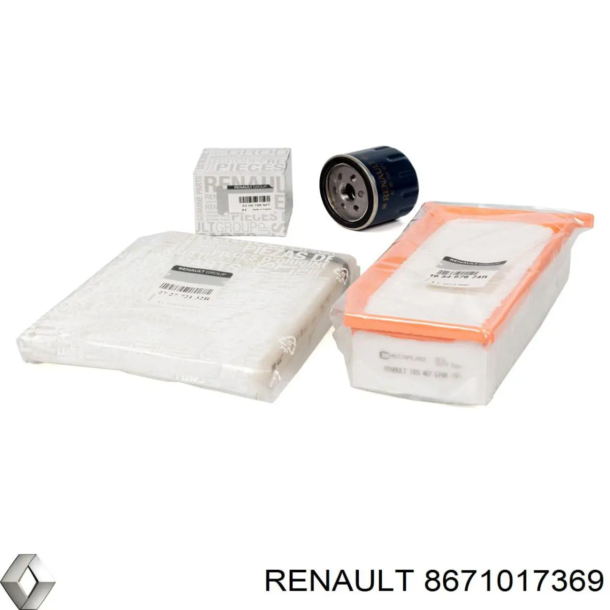 Filtr oleju Renault (RVI) 8671017369