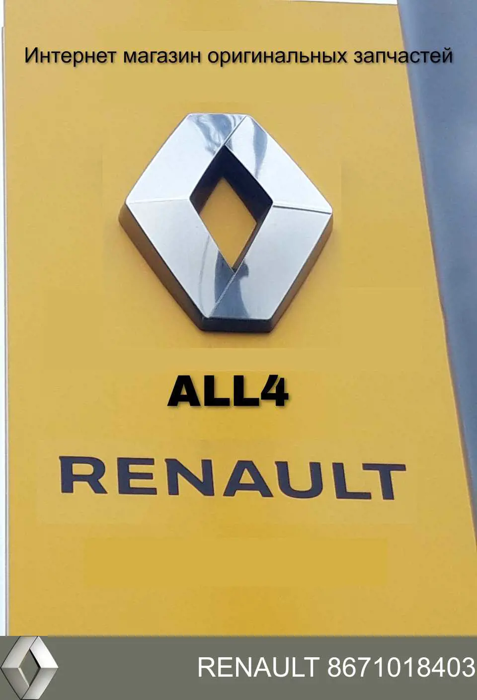 Filtr kabiny Renault (RVI) 8671018403 cena, od 10,18 USD