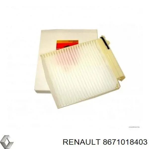 Do koszyka 8671018403 Renault (RVI) Filtr kabiny