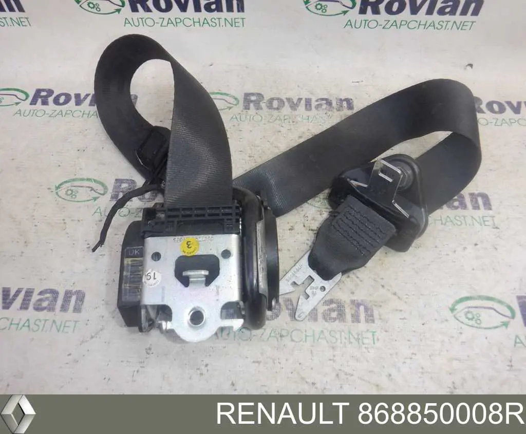 Pas bezpieczeństwa przedni lewy Renault (RVI) 868850008R cena, od 103,86 USD