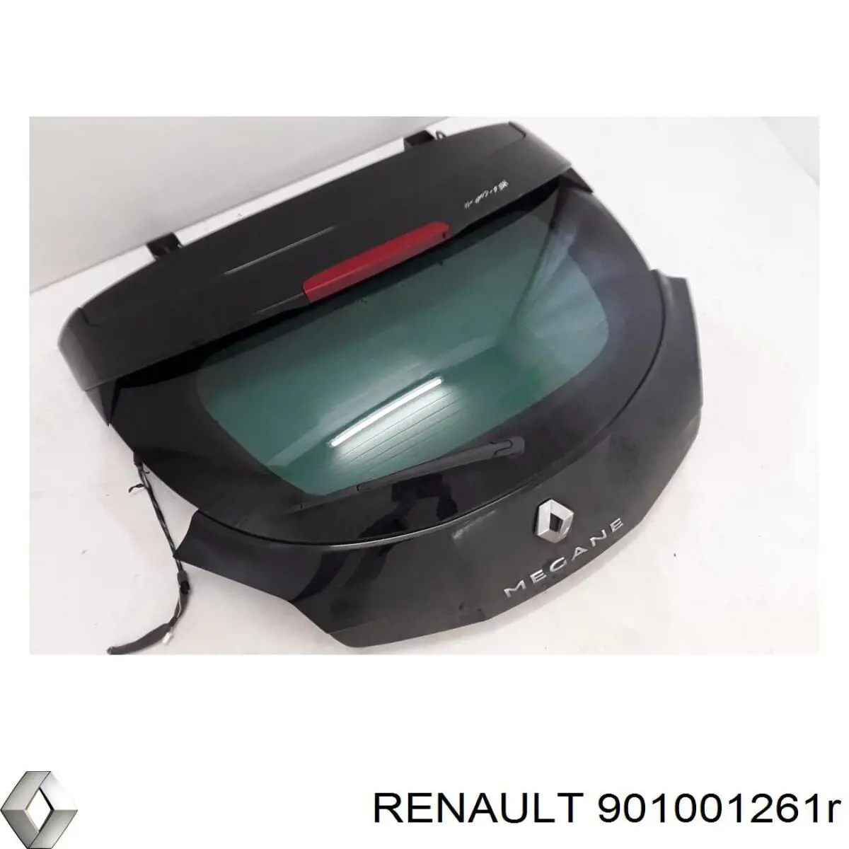 Do koszyka Klapa bagażnika Renault Megane III DZ0, DZ1