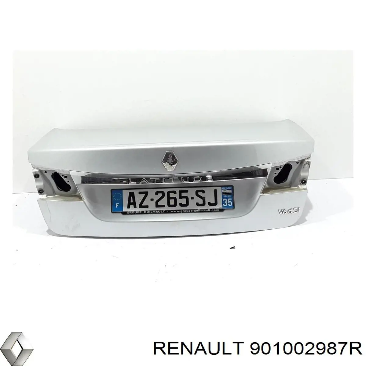 Klapa bagażnika Renault Latitude sedana (L7) (2011 - 2026) cena, od 526,63 USD