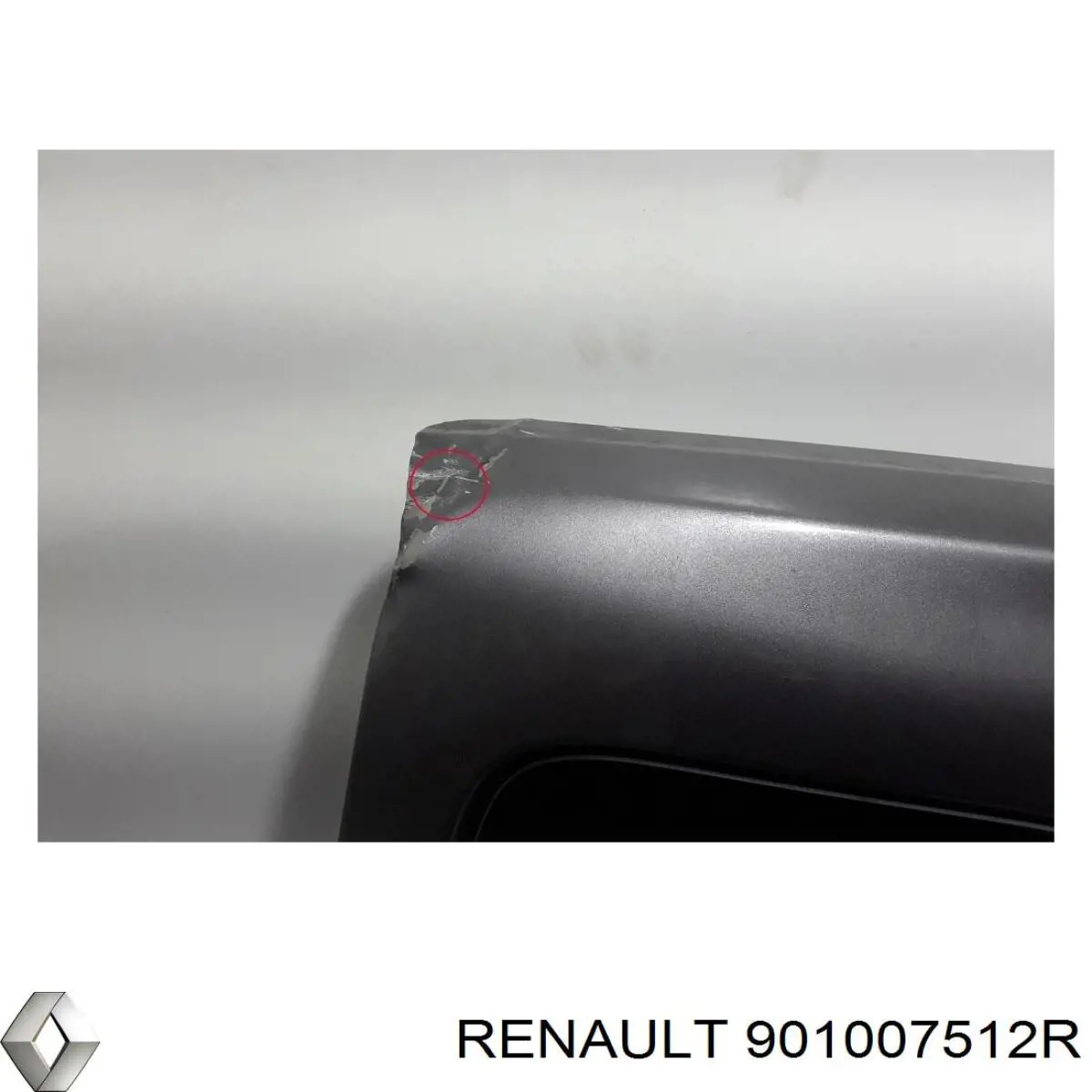 Do koszyka Drzwi tylne (bagażnika 3/5) Renault Trafic III 