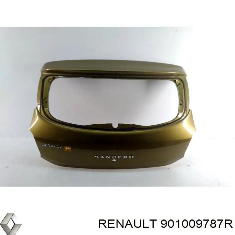 901009787R Renault (RVI) Drzwi tylne (bagażnika 3/5)