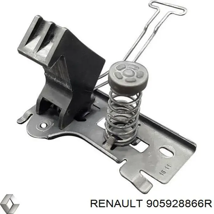 Do koszyka 905928866R Renault (RVI) Zamek drzwi tylnych prawych skrzydłowych