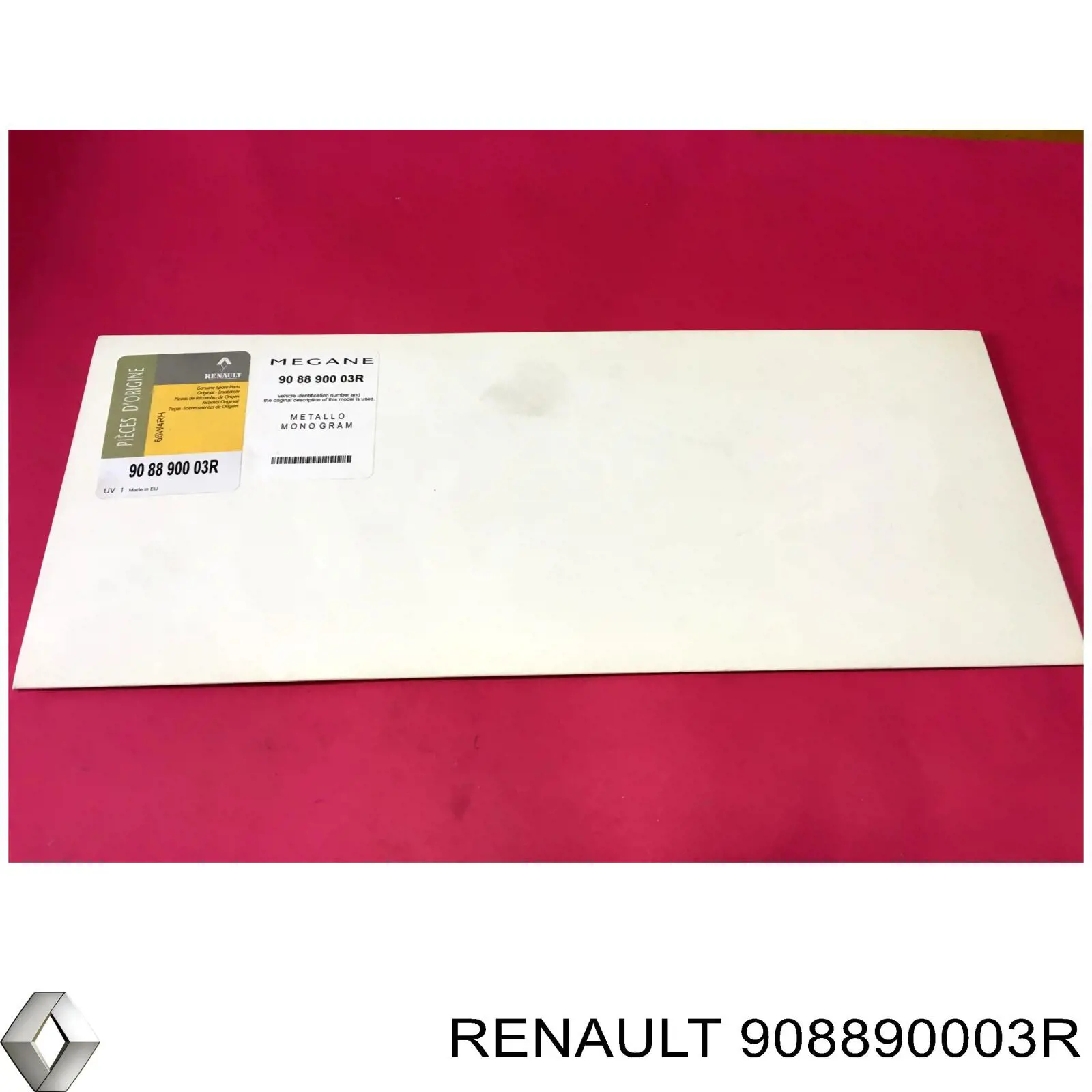 Emblemat na klapę bagaznika (znaczek firmowy) Renault Megane 3