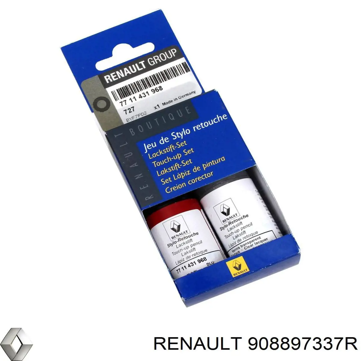 Emblemat na klapę bagaznika (znaczek firmowy) do Renault Megane III KZ0, KZ1