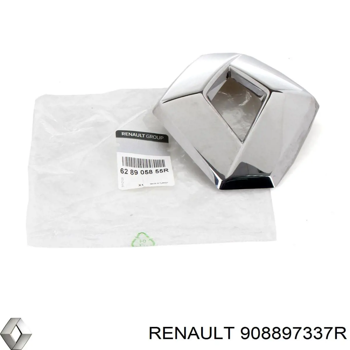 Emblemat na klapę bagaznika (znaczek firmowy) Renault Megane III kombi (KZ0, KZ1) (2008 - 2016) cena, od  