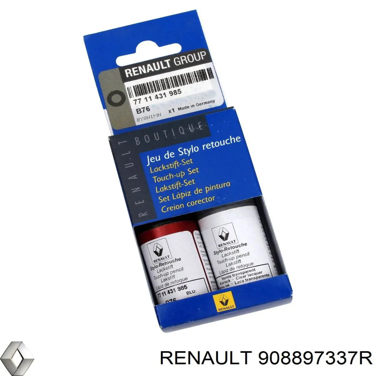  Emblemat na klapę bagaznika (znaczek firmowy) Renault Megane 3